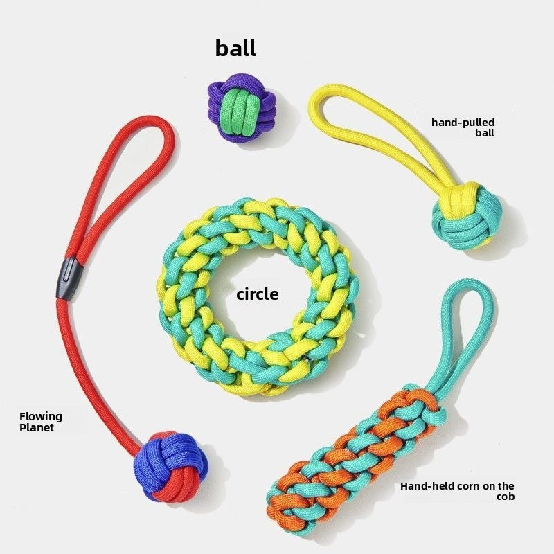 PawTrek? Cotton Rope Chew Toy Set