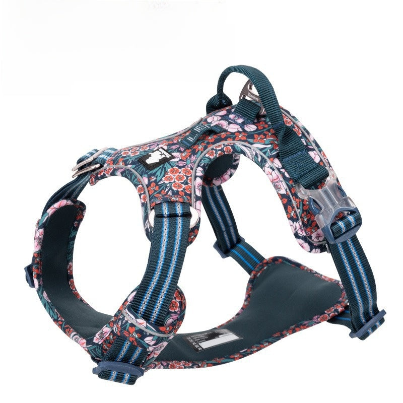 PawArmor? Floral Bloom Reflective Harness