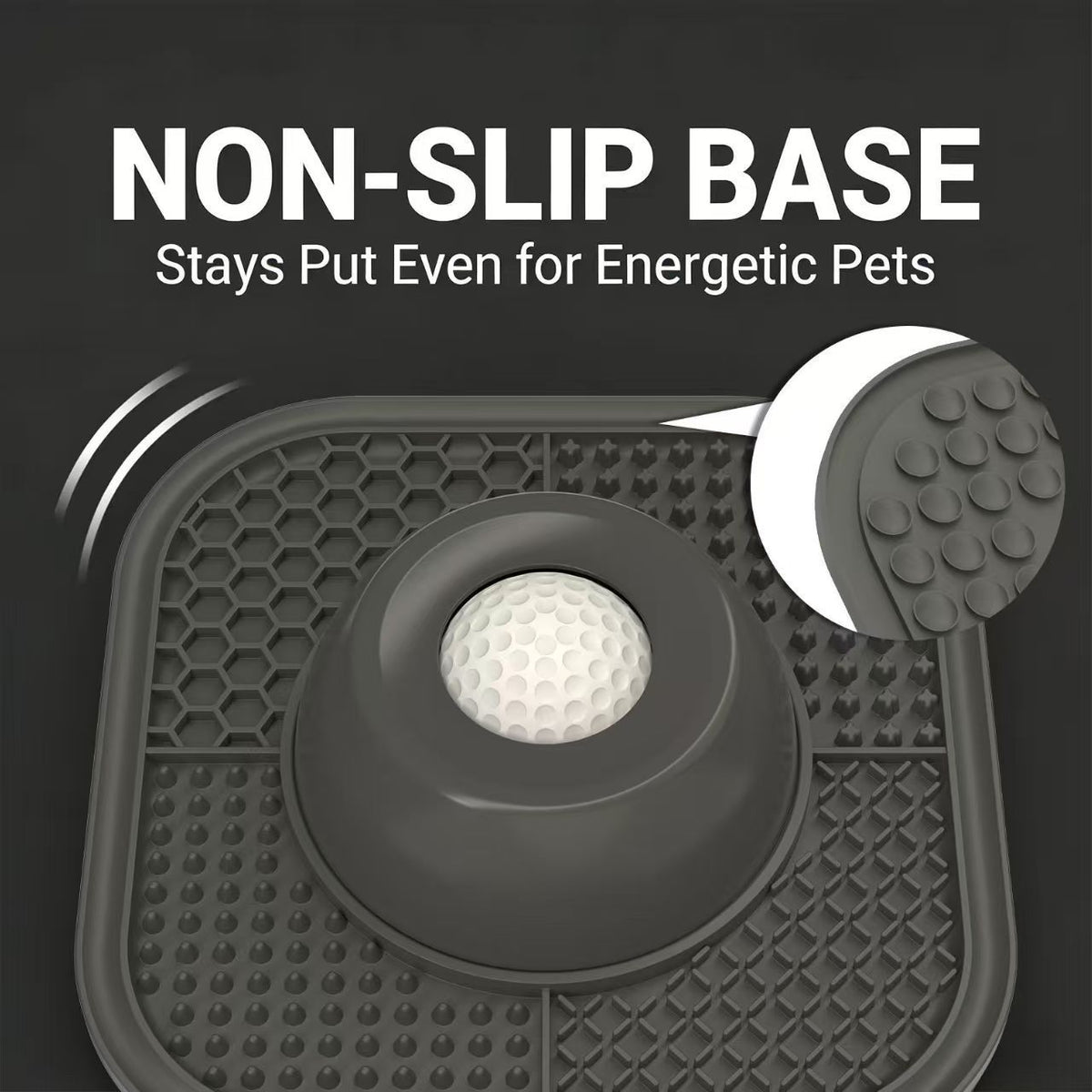 CalmBite? Slow Feeder Mat. Slow the Bowl. Savor the Moment.