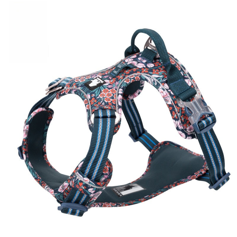 PawArmor? Floral Bloom Reflective Harness