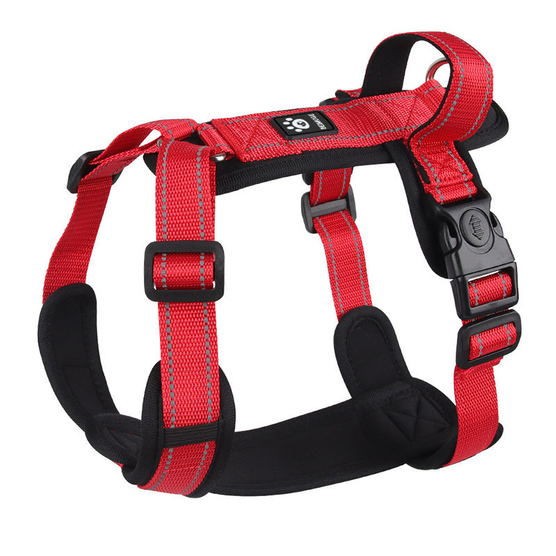 GlowTrail? Reflective Comfort Harness & Leash Set