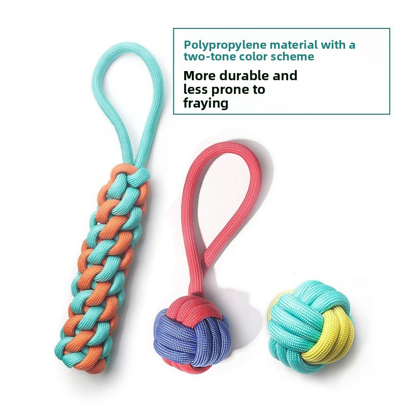 PawTrek? Cotton Rope Chew Toy Set