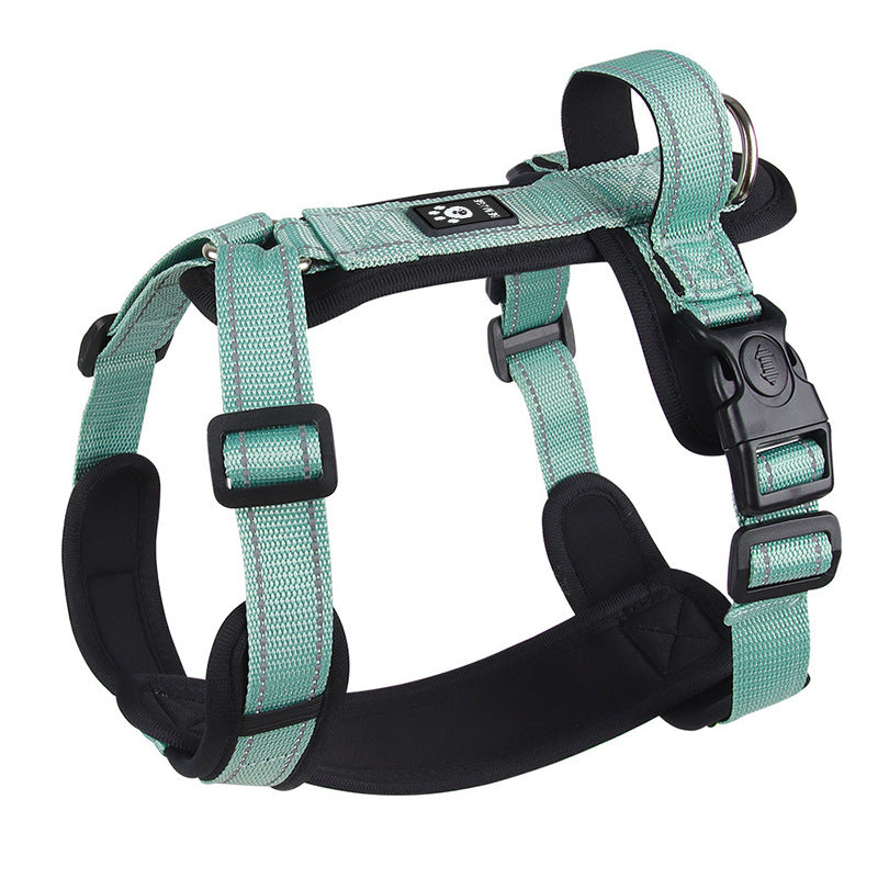 GlowTrail? Reflective Comfort Harness & Leash Set