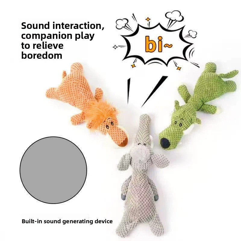 CritterKnit? Plush Squeaky Toy