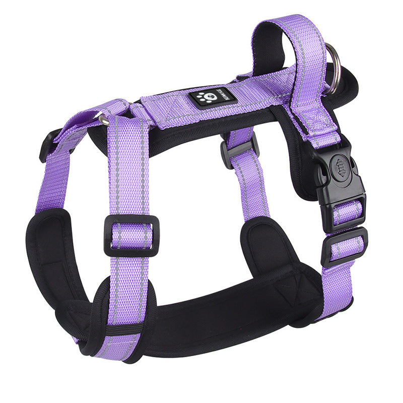 GlowTrail? Reflective Comfort Harness & Leash Set