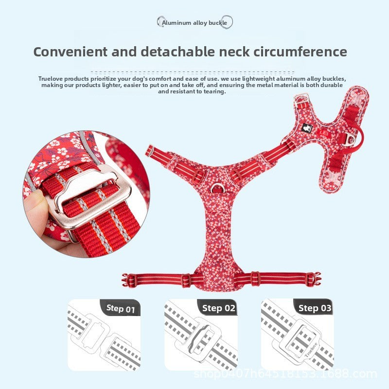 PawArmor? Floral Bloom Reflective Harness