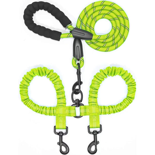 Paws Together? Dual Dog Bungee Leash