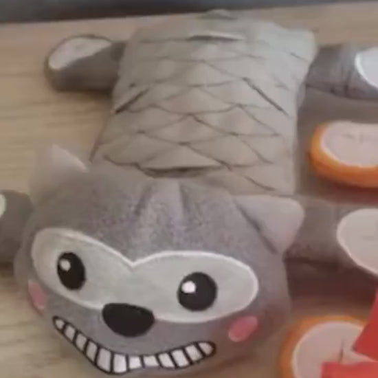 Dog Bites And Makes Noises Plush Toys